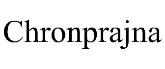 CHRONPRAJNA