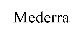 MEDERRA