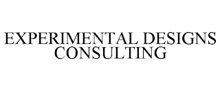 EXPERIMENTAL DESIGNS CONSULTING