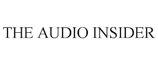 THE AUDIO INSIDER