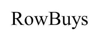 ROWBUYS