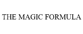THE MAGIC FORMULA