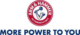 ARM & HAMMER THE STANDARD OF PURITY MORE POWER TO YOU POWER TO YOU