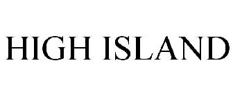 HIGH ISLAND