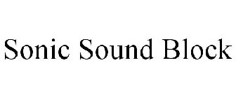 SONIC SOUND BLOCK