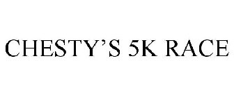 CHESTY'S 5K RACE