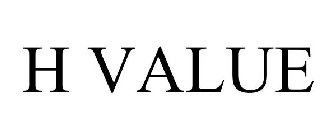 H VALUE