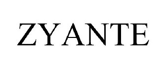 ZYANTE