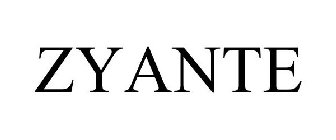 ZYANTE