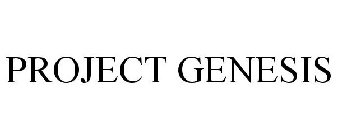 PROJECT GENESIS