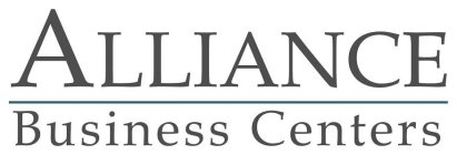 ALLIANCE BUSINESS CENTERS