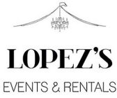 LOPEZ'S EVENTS & RENTALS