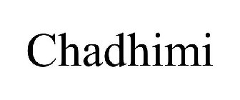 CHADHIMI