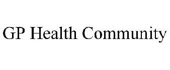 GP HEALTH COMMUNITY