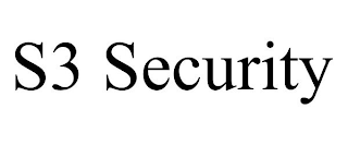 S3 SECURITY