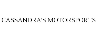 CASSANDRA'S MOTORSPORTS