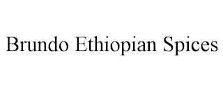 BRUNDO ETHIOPIAN SPICES