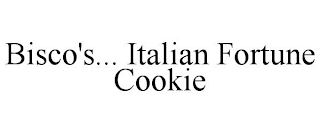 BISCO'S... ITALIAN FORTUNE COOKIE