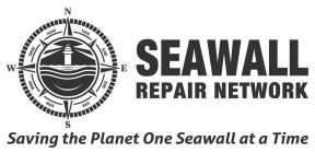SEAWALL REPAIR NETWORK N E S W NNE ENE ESE SSE SSW WSW WNW NNW SAVING THE PLANET ONE SIDE WALL AT A TIME