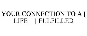 YOUR CONNECTION TO A [ LIFE ] FULFILLED