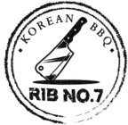 KOREAN BBQ AND RIB NO. 7