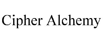 CIPHER ALCHEMY