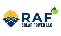 RAF SOLAR POWER LLC