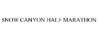 SNOW CANYON HALF MARATHON