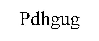 PDHGUG