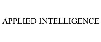 APPLIED INTELLIGENCE