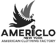 AMERICLO NEW YORK AMERICAN CLOTHING FACTORY