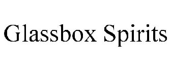GLASSBOX SPIRITS