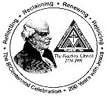 · REFLECTING · RECLAIMING · RENEWING · REJOICING · THE BICENTENNIAL CELEBRATION · 200 YEARS WITH JESUS · AMEZ AFRICAN METHODIST EPISCOPAL ZION CHURCH FOUNDED 1796 THE FREEDOM CHURCH 1796-1996 J