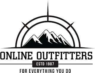 ONLINE OUTFITTERS ESTD 1987 FOR EVERYTHING YOU DO