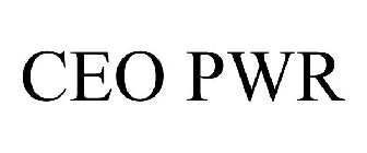 CEO PWR