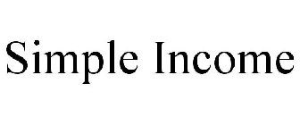 SIMPLE INCOME