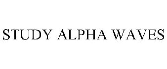 STUDY ALPHA WAVES