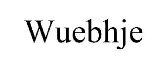 WUEBHJE