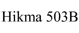 HIKMA 503B