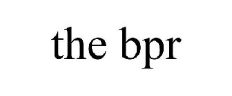 THE BPR