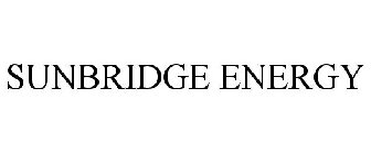 SUNBRIDGE ENERGY