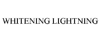 WHITENING LIGHTNING