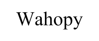 WAHOPY