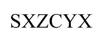 SXZCYX