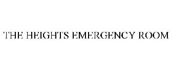 THE HEIGHTS EMERGENCY ROOM
