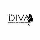I AM DIVA I AM DETERMINED I AM INTELLIGENT I AM VICTORIOUS I AM ACCOMPLISHED I AM DIVA LLC
