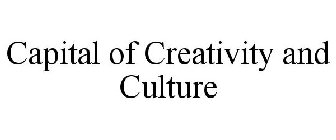 CAPITAL OF CREATIVITY AND CULTURE