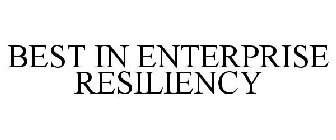 BEST IN ENTERPRISE RESILIENCY