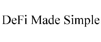 DEFI MADE SIMPLE