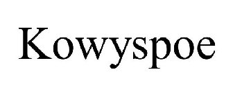 KOWYSPOE